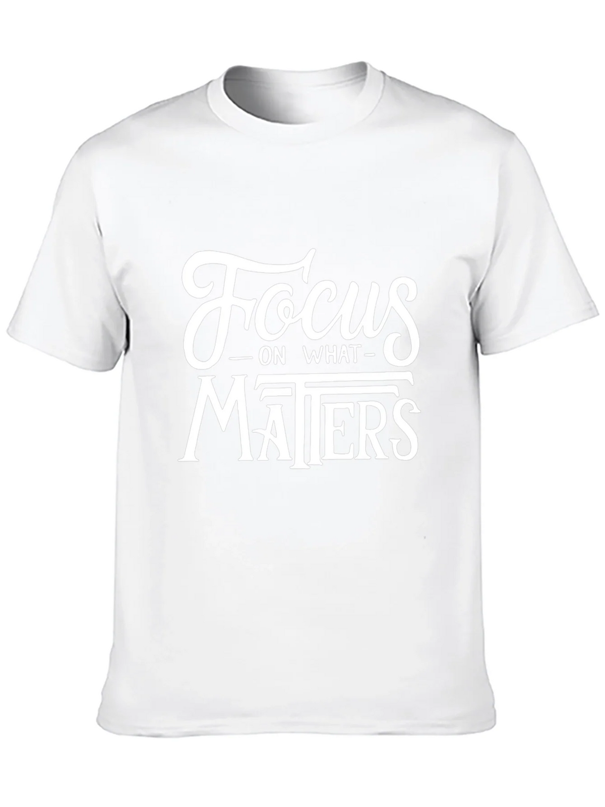 Focus on What Matters Black T-Shirt product image 12