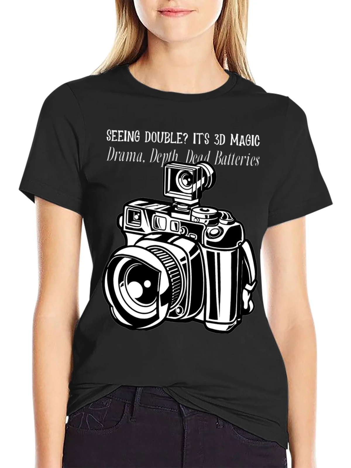 Camera Humor T-Shirt - 3D Magic Photography Lover Tee product image 5