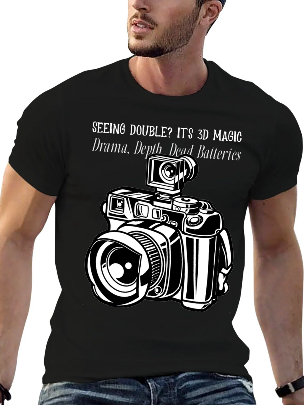 Camera Humor T-Shirt - 3D Magic Photography Lover Tee product image 9