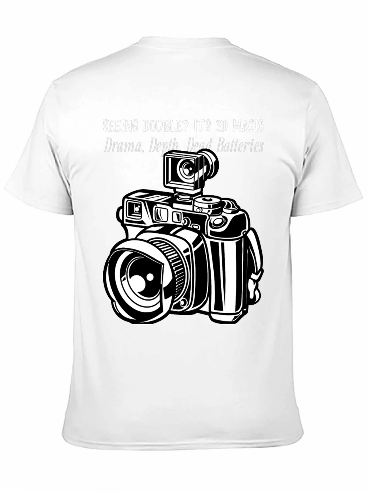 Camera Humor T-Shirt - 3D Magic Photography Lover Tee product image 2