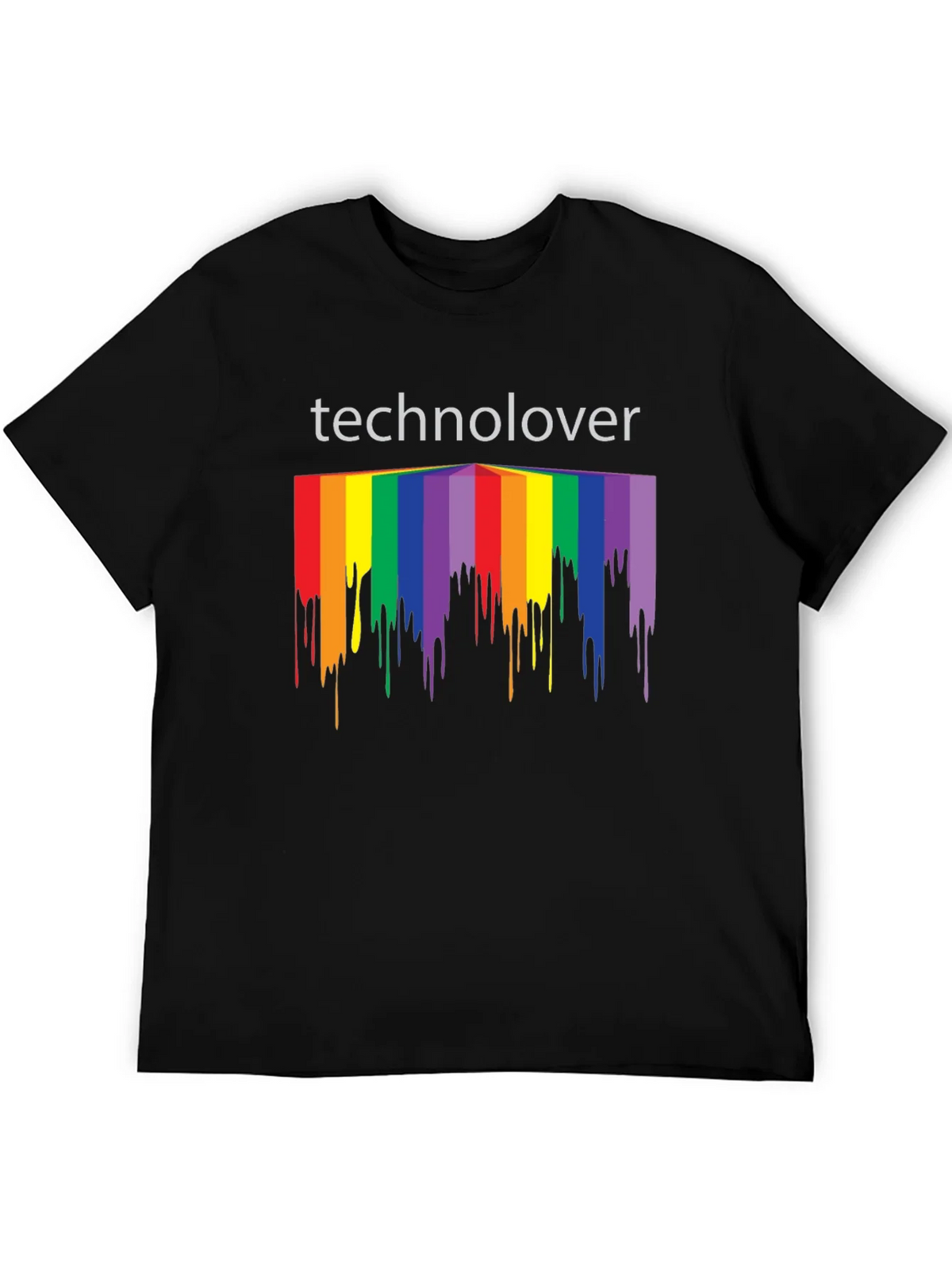 Technolover Rainbow Drip T-Shirt product image 8