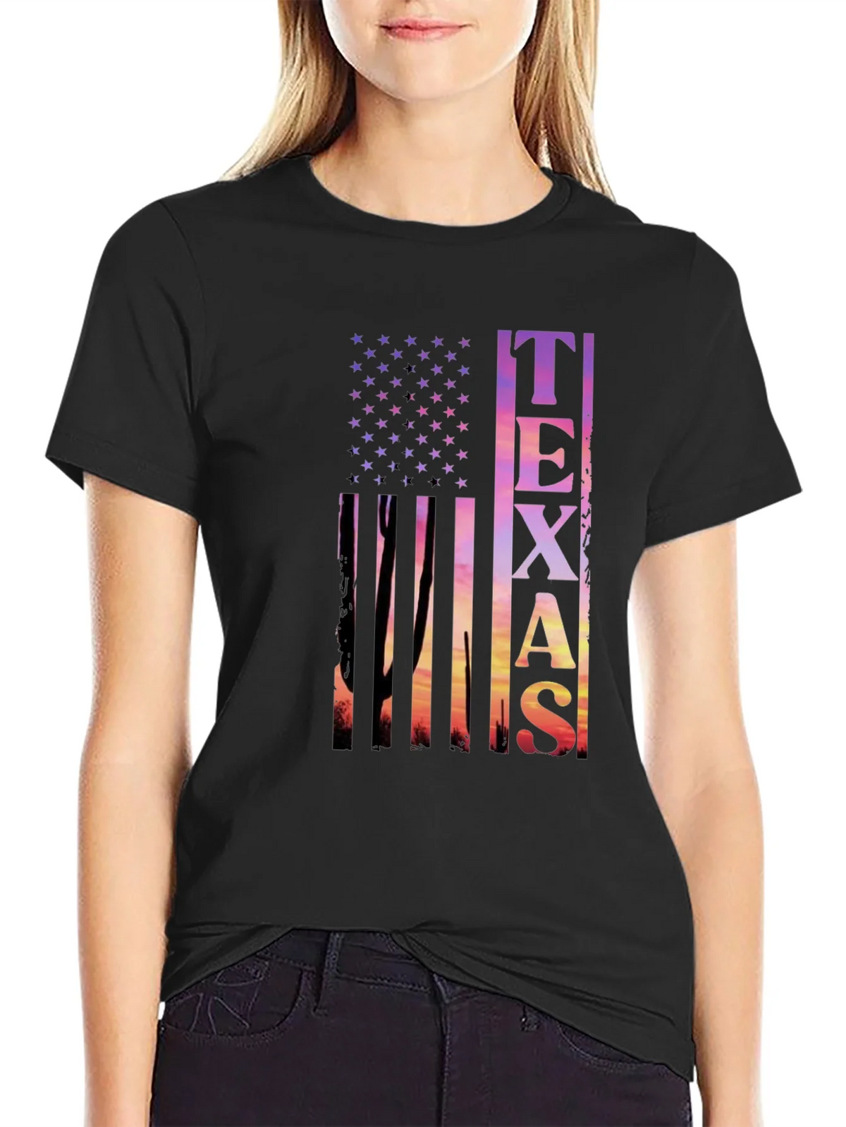 Texas Flag Graphic T-Shirt - Mens product image 5