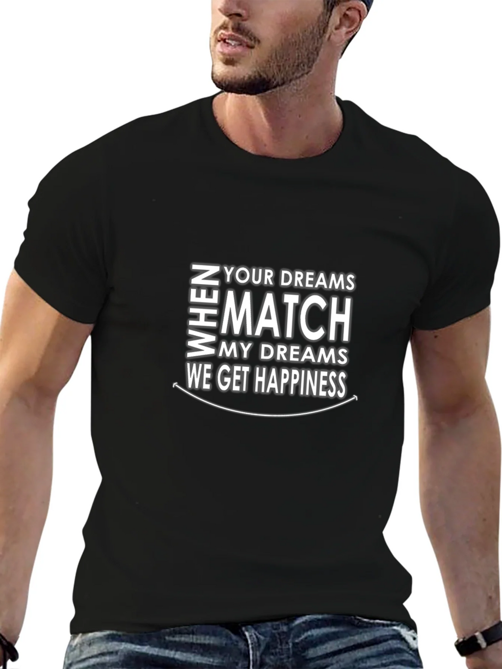 Dreams Match Happiness Graphic T-Shirt product image 9