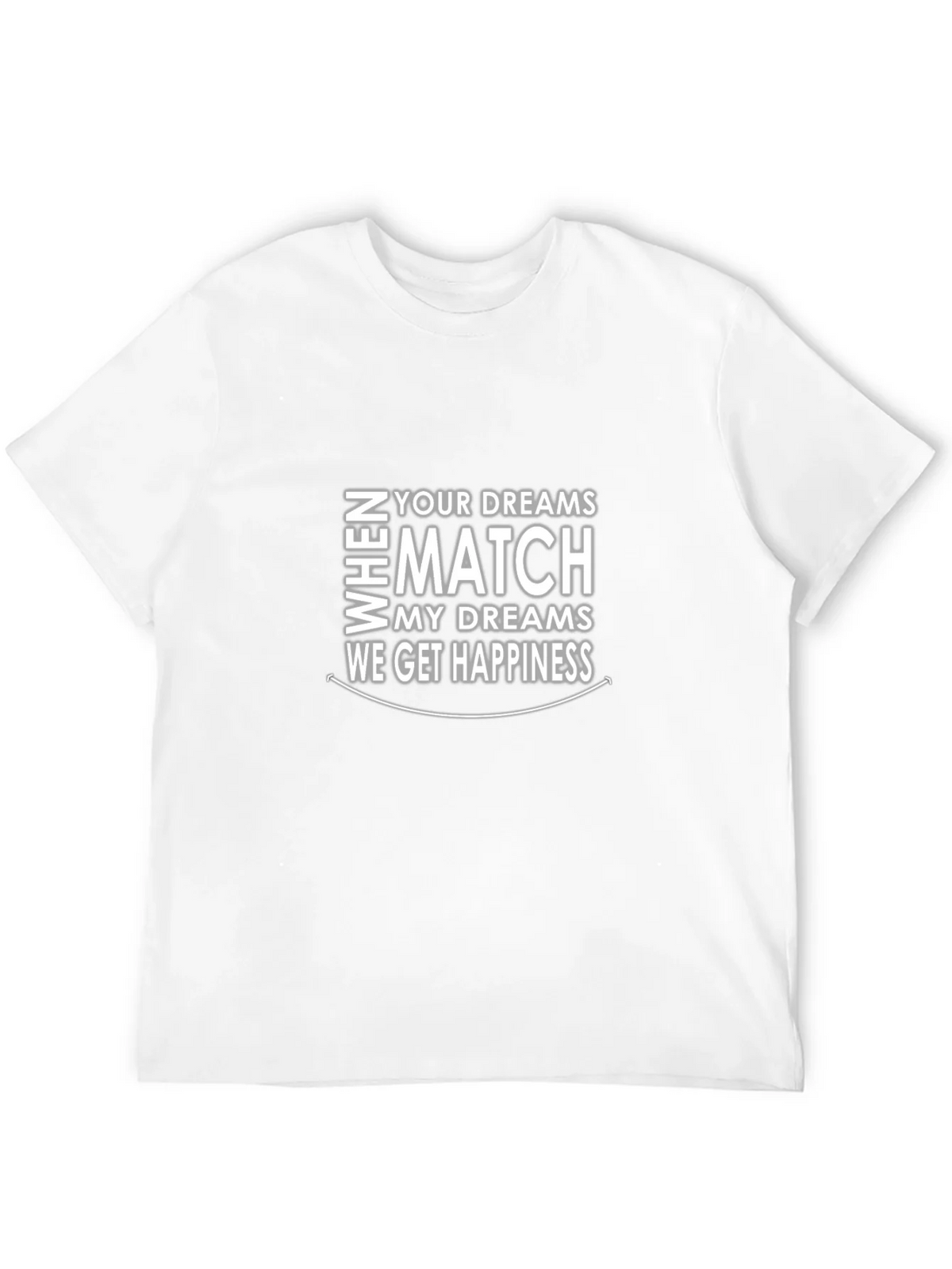 Dreams Match Happiness Graphic T-Shirt product image 3