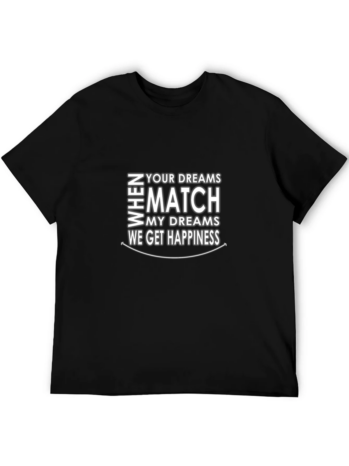 Dreams Match Happiness Graphic T-Shirt product image 8