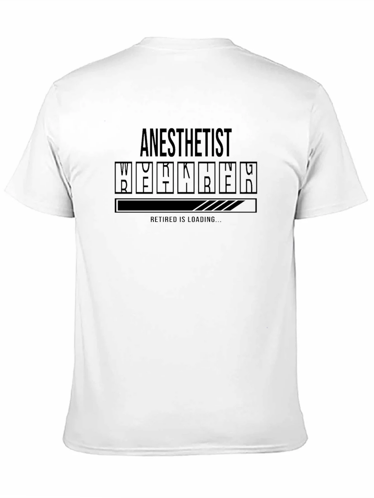 Anesthetist Retirement Loading Funny T-Shirt product image 2