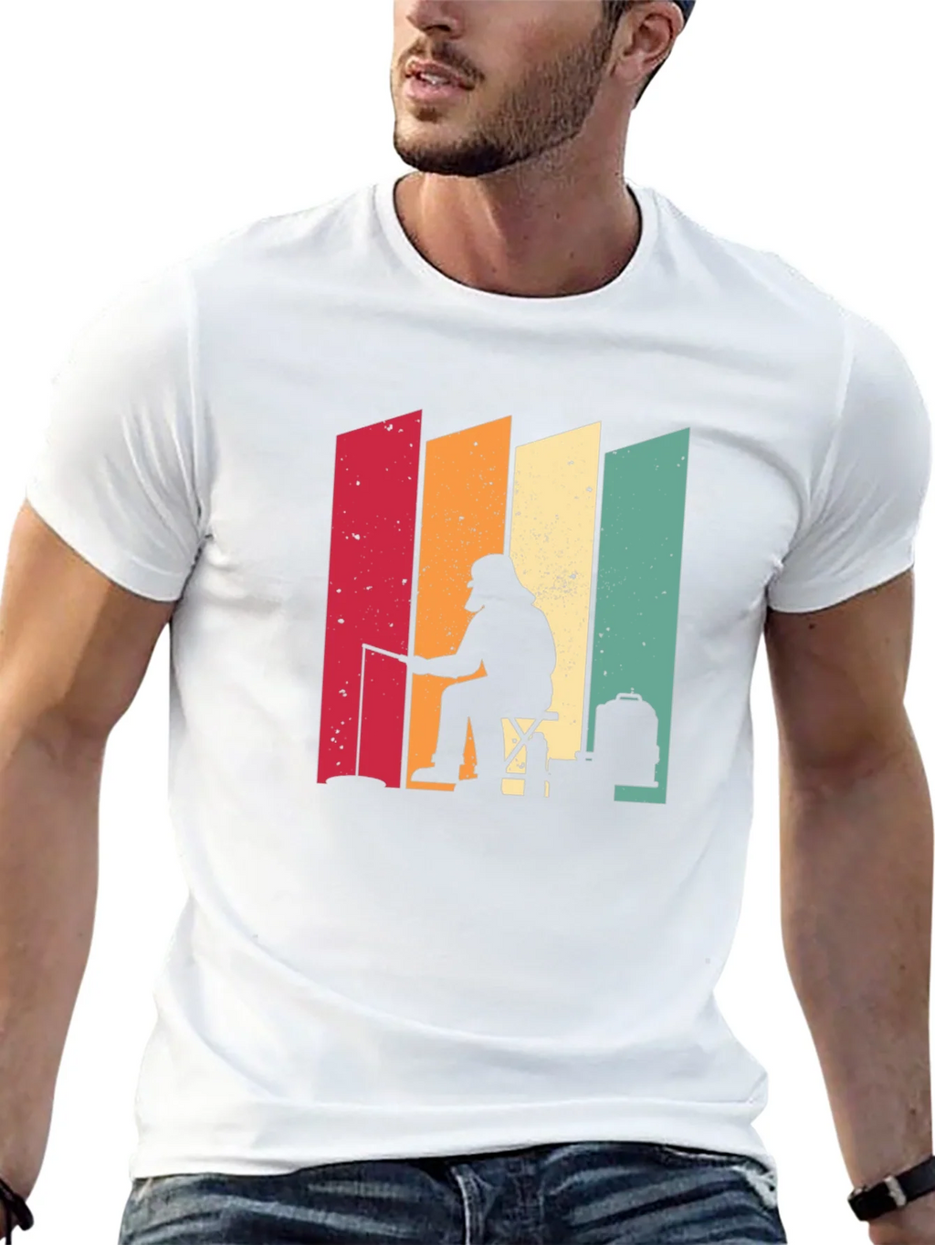 Vintage Fishing Retro T-Shirt product image 4