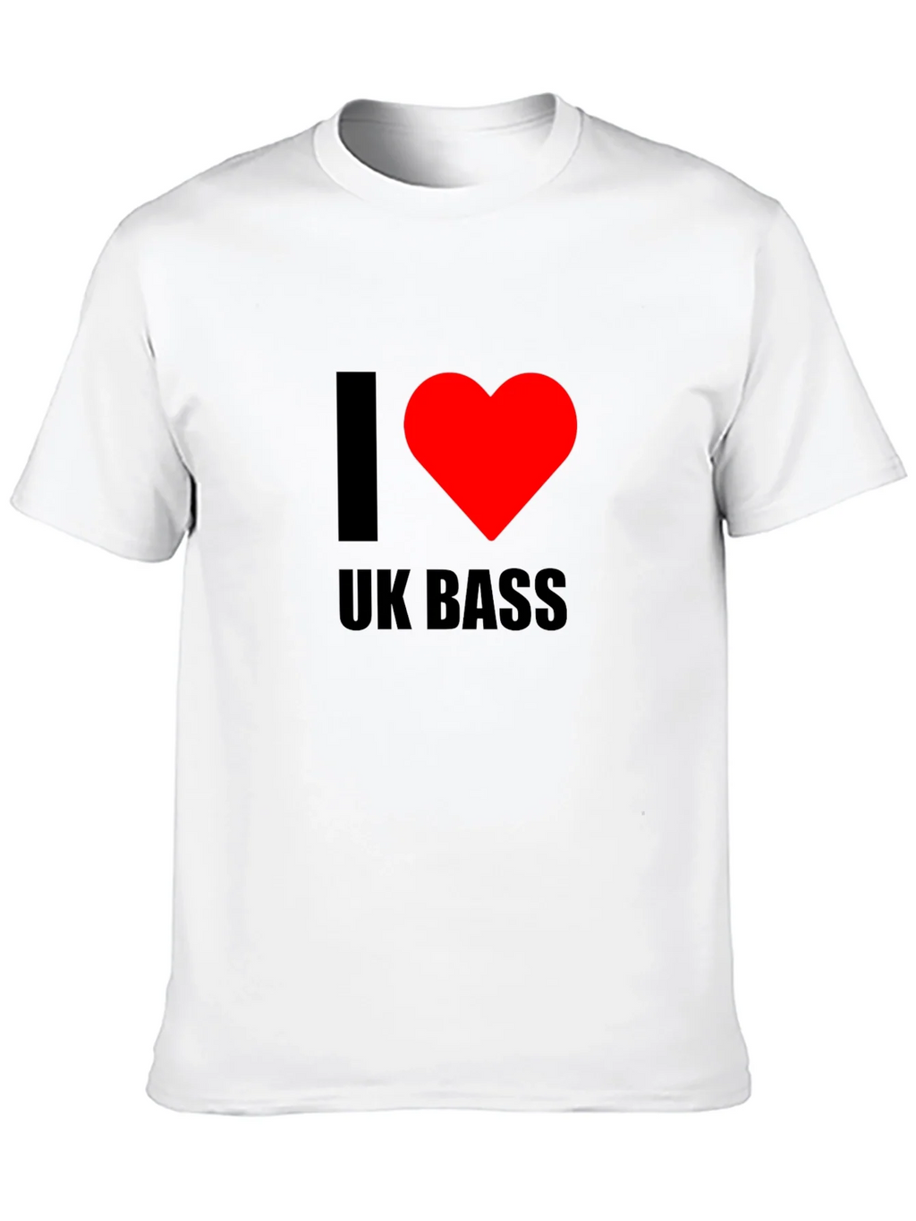 I Heart UK Bass Black T-Shirt product image 12