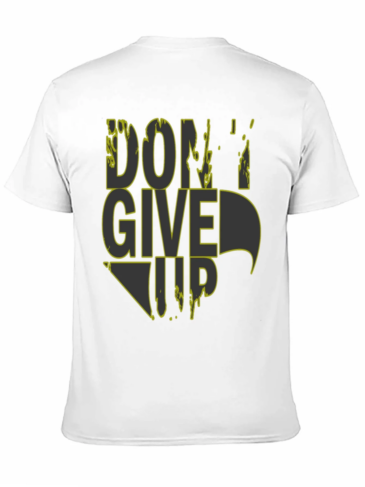 Dont Give Up Graphic Tee - Mens Black T-Shirt product image 2