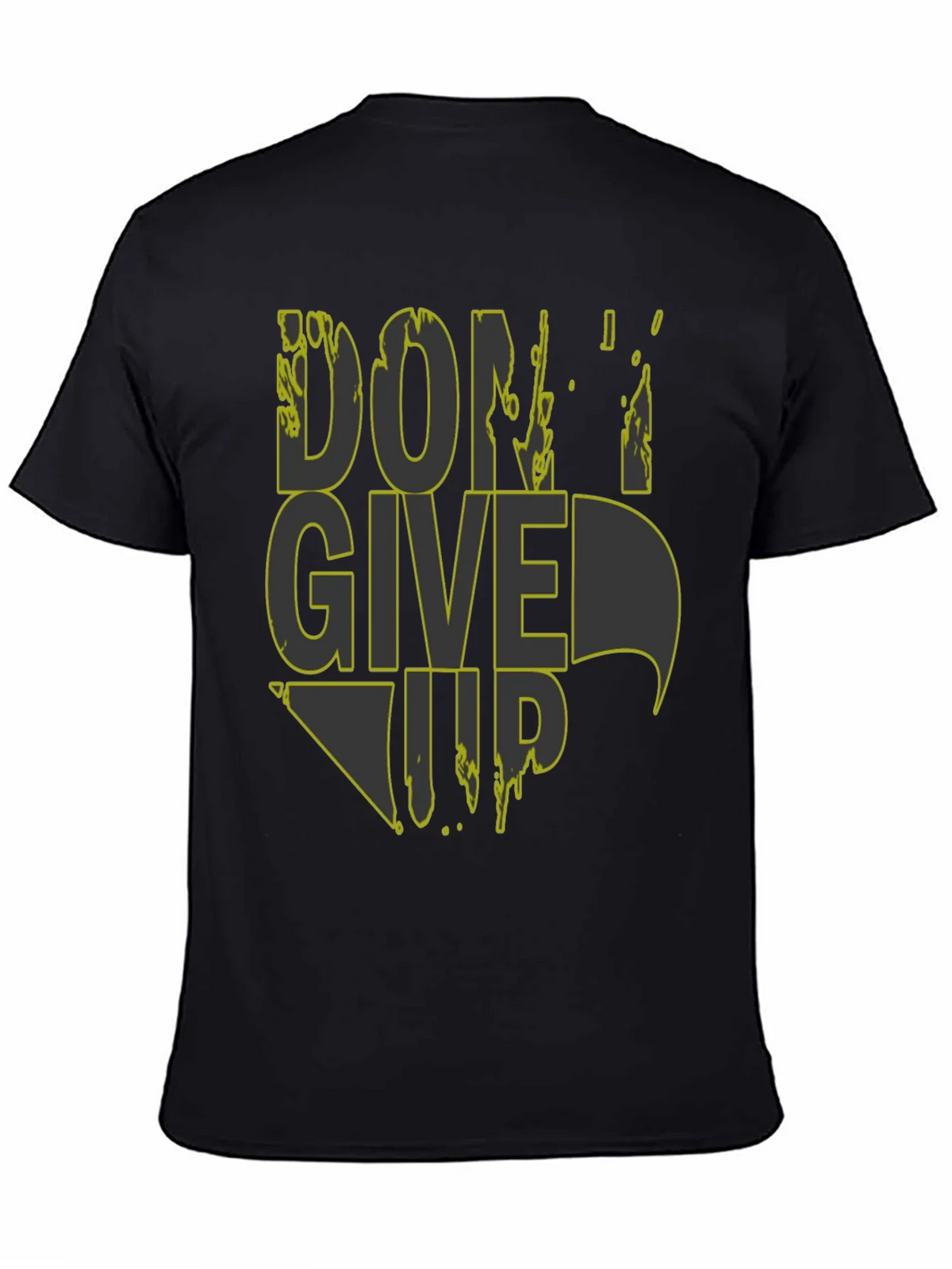 Dont Give Up Graphic Tee - Mens Black T-Shirt product image 7