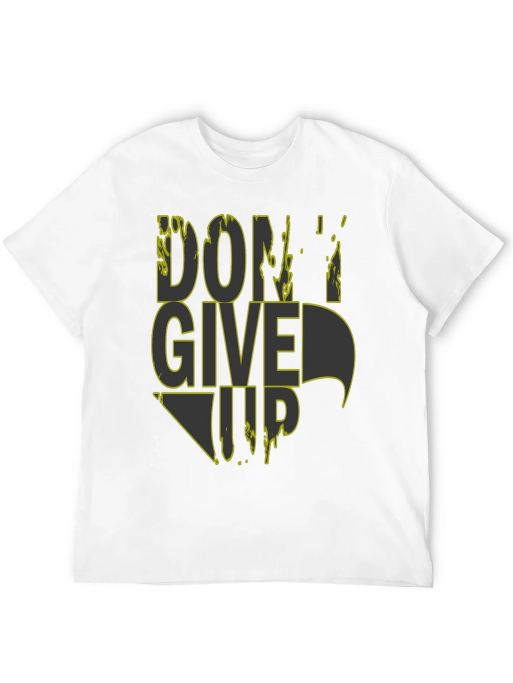 Dont Give Up Graphic Tee - Mens Black T-Shirt product image 3