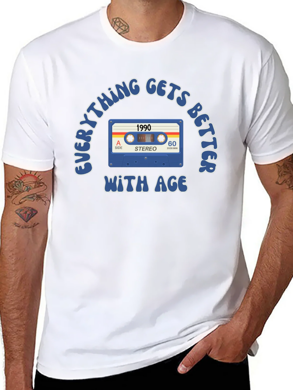 Everything Gets Better With Age 1990 T-Shirt product image 10