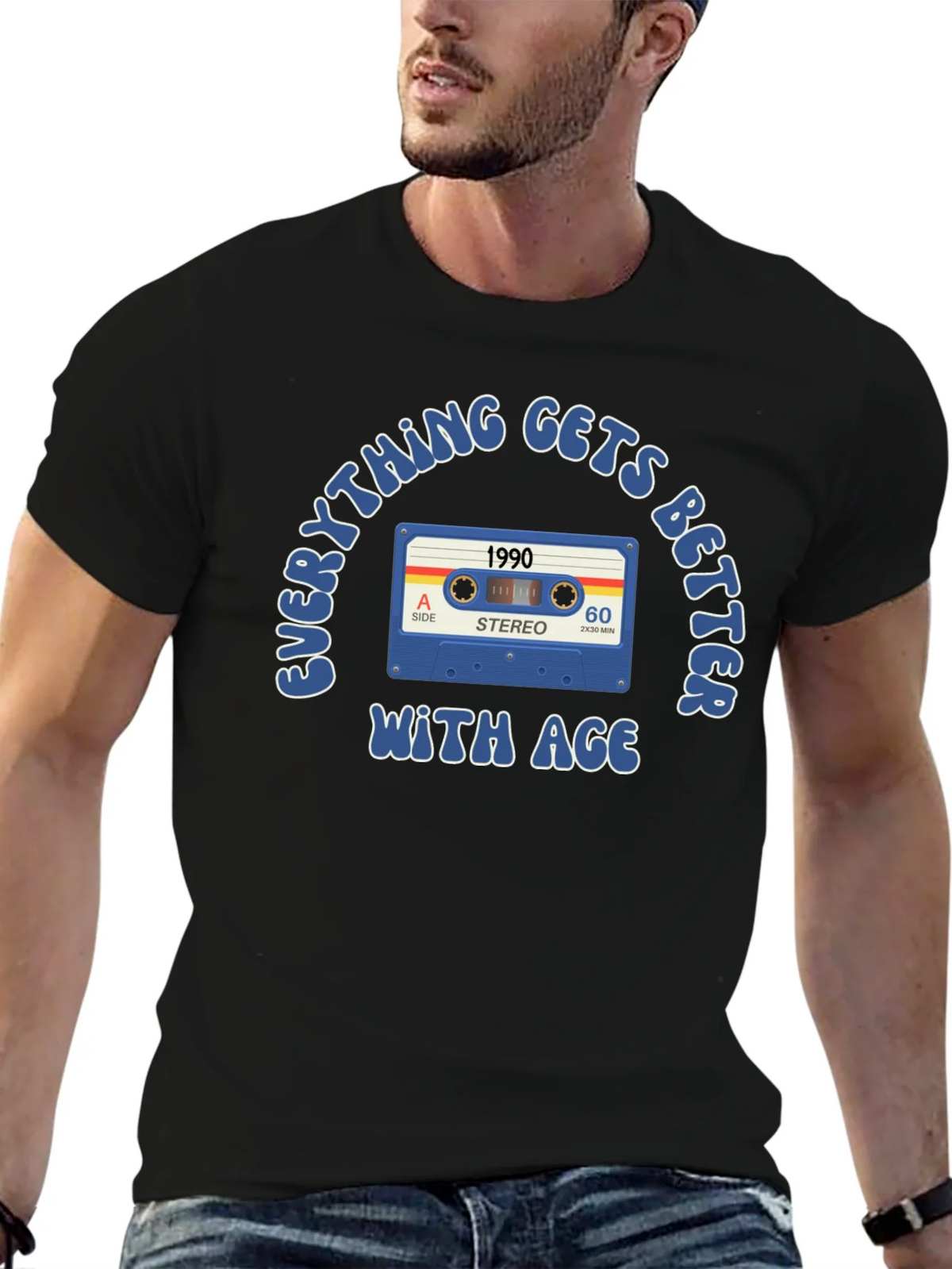 Everything Gets Better With Age 1990 T-Shirt product image 9