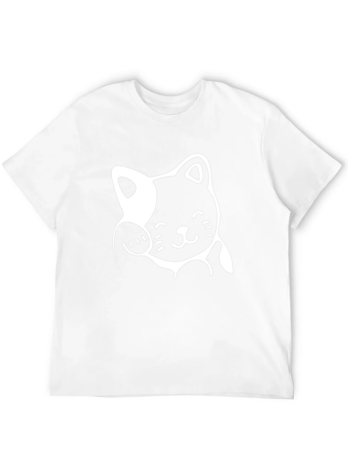 Lucky Cat Graphic Tee - Black product image 3