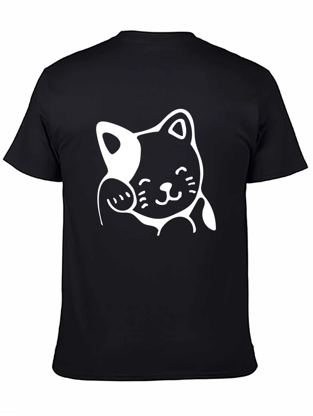 Lucky Cat Graphic Tee - Black product image 7