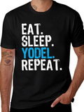 Eat Sleep Yodel Repeat T-Shirt product image 1
