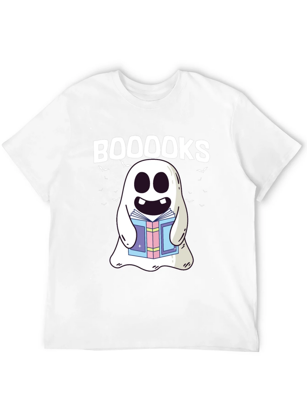 Booooks Ghost T-Shirt - Halloween Spooky Reading product image 3