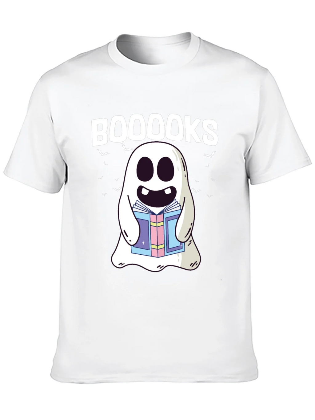 Booooks Ghost T-Shirt - Halloween Spooky Reading product image 12