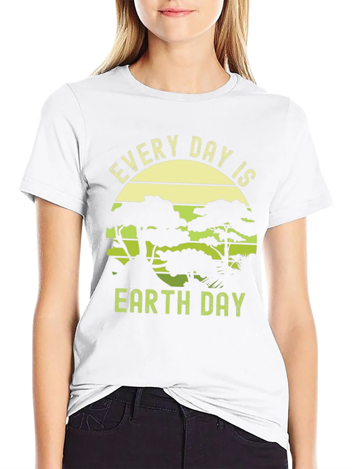 Every Day is Earth Black Graphic Tee product image 11