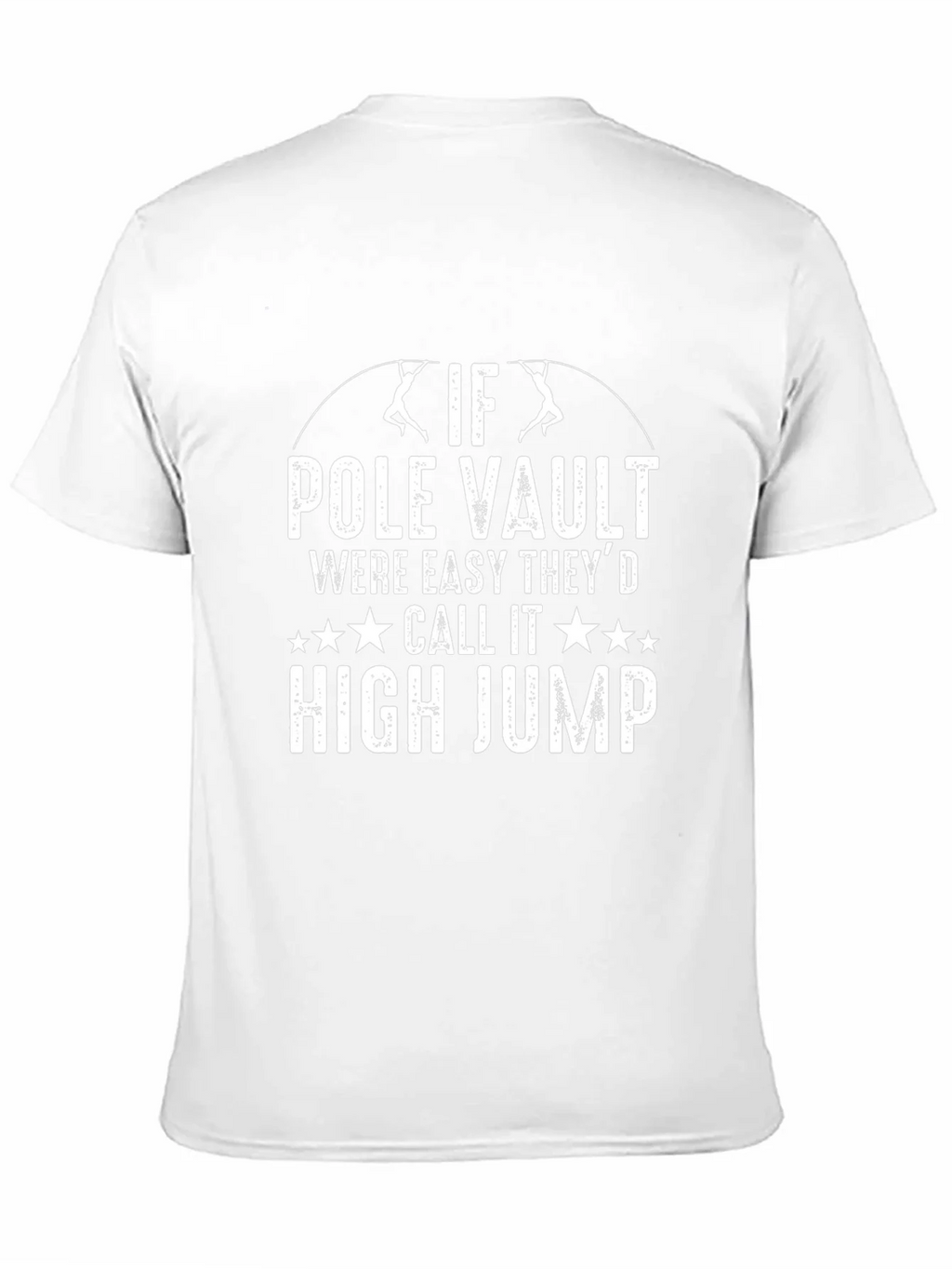 Pole Vault High Jump Graphic Tee Shirt product image 2