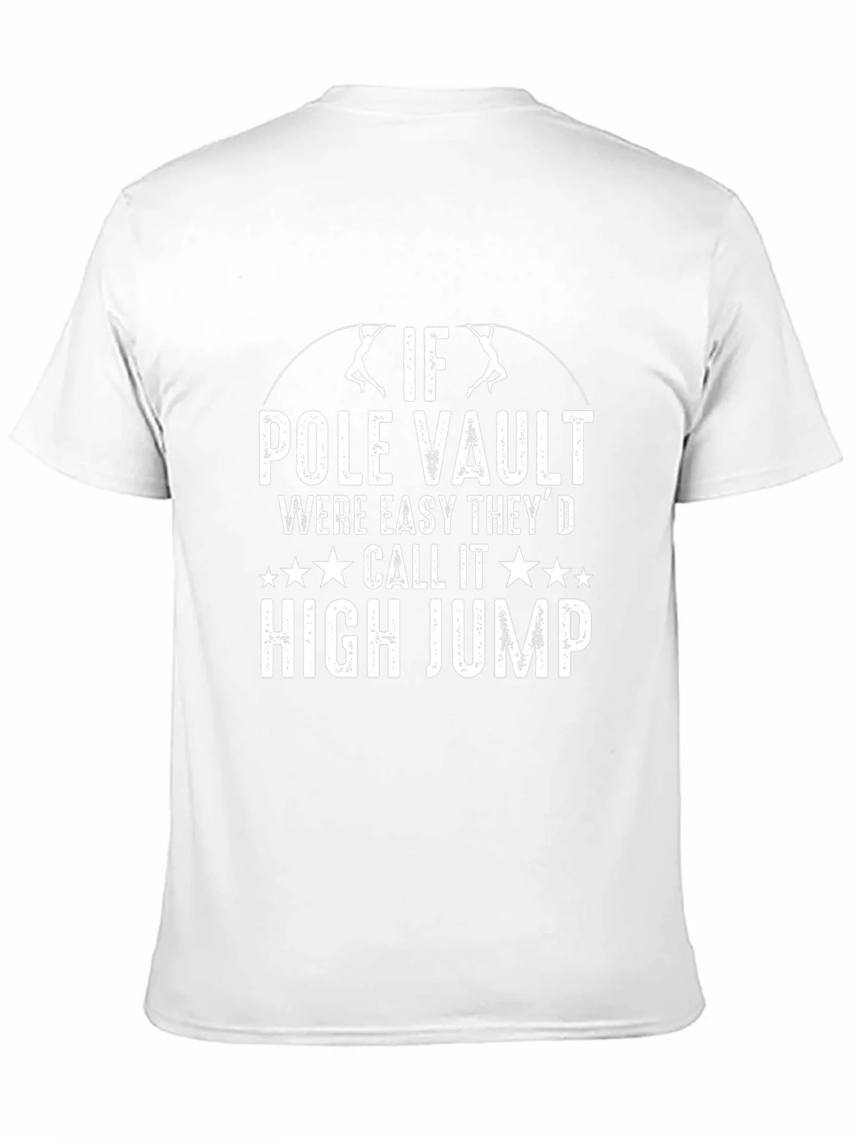 Pole Vault High Jump Graphic Tee Shirt product image 2