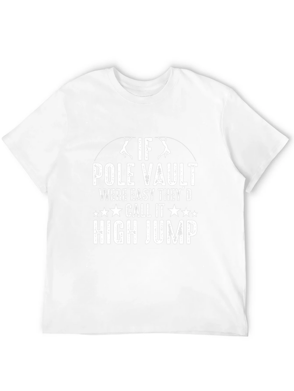 Pole Vault High Jump Graphic Tee Shirt product image 3