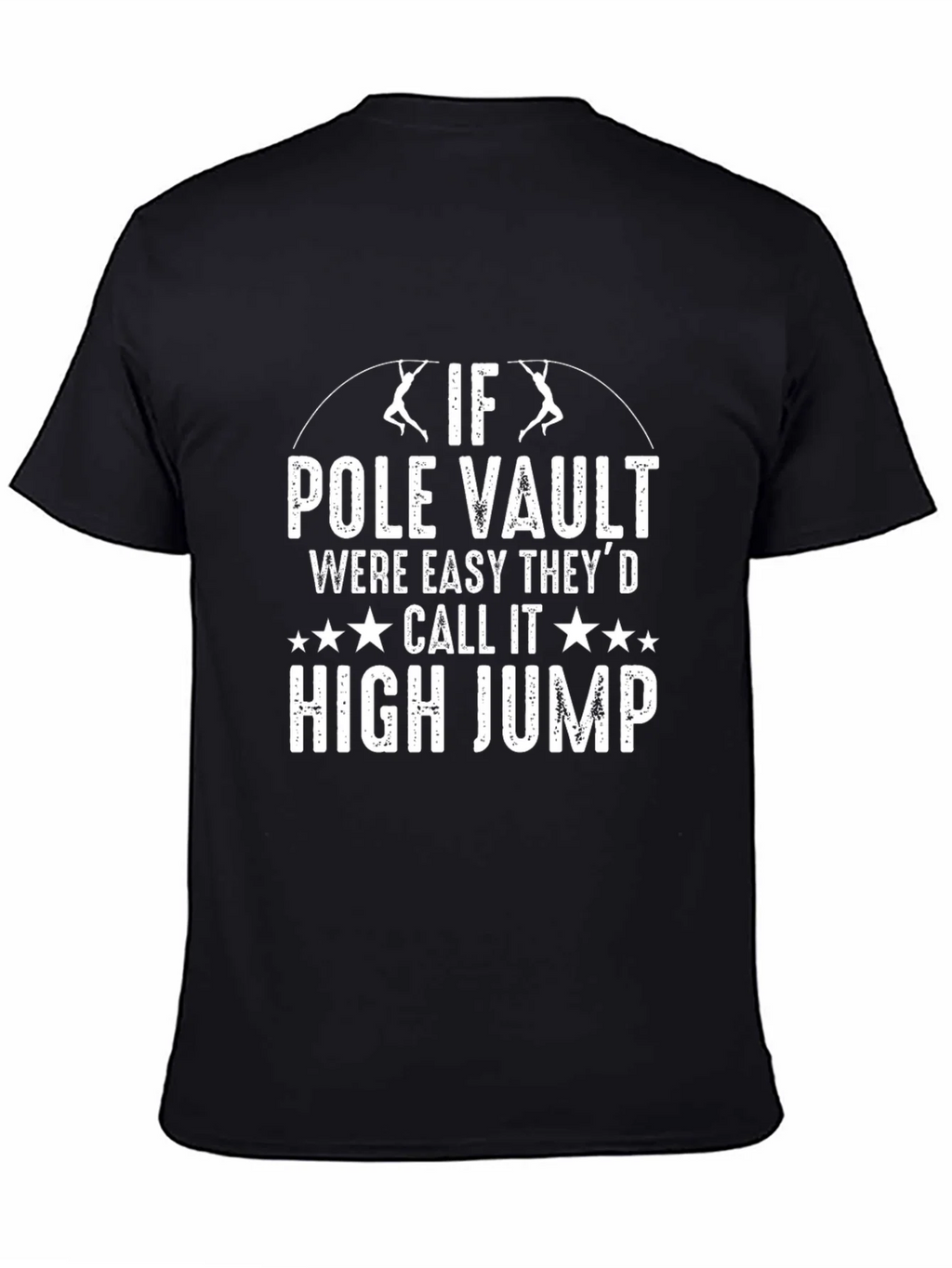 Pole Vault High Jump Graphic Tee Shirt product image 7