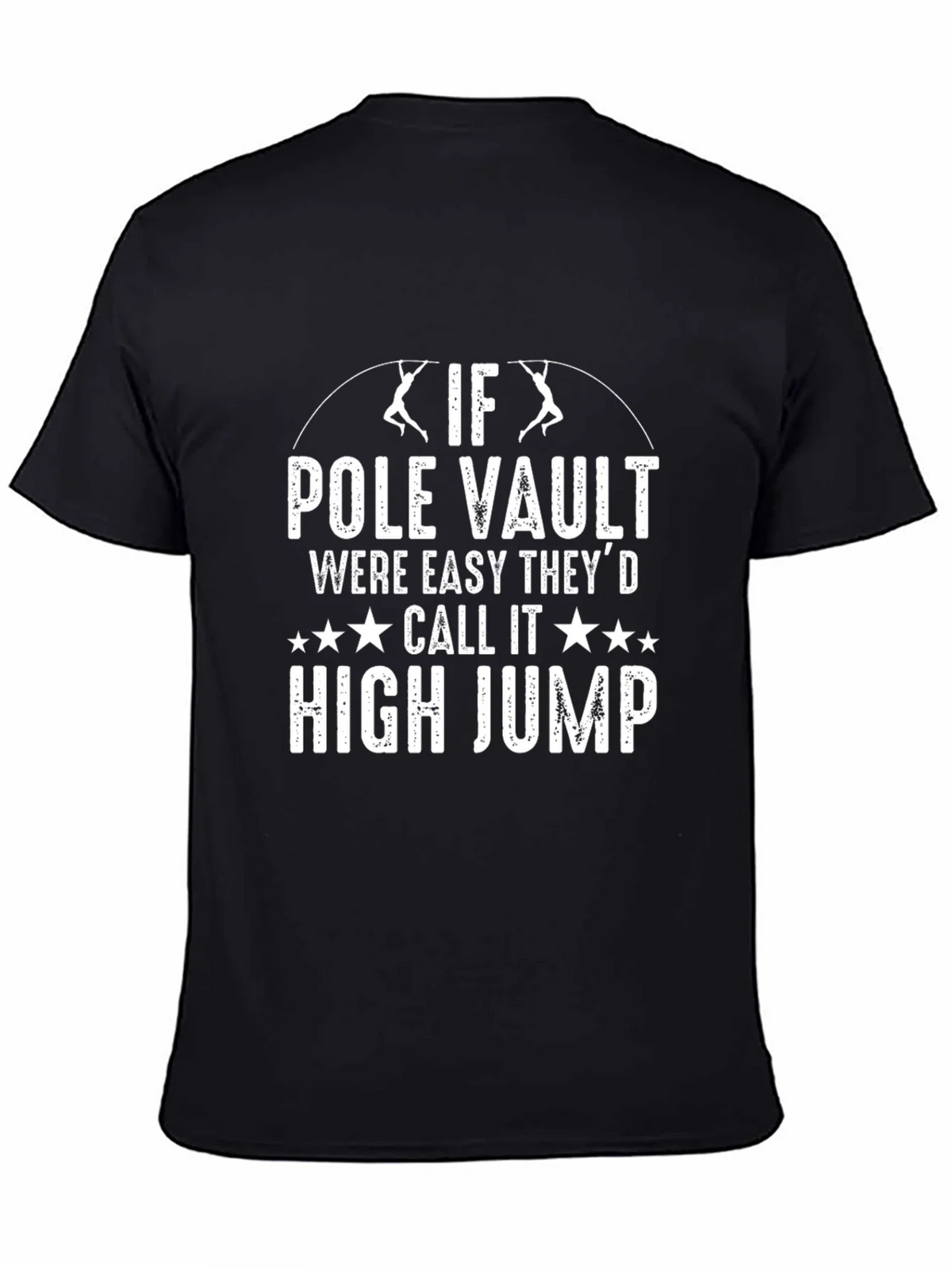 Pole Vault High Jump Graphic Tee Shirt product image 7