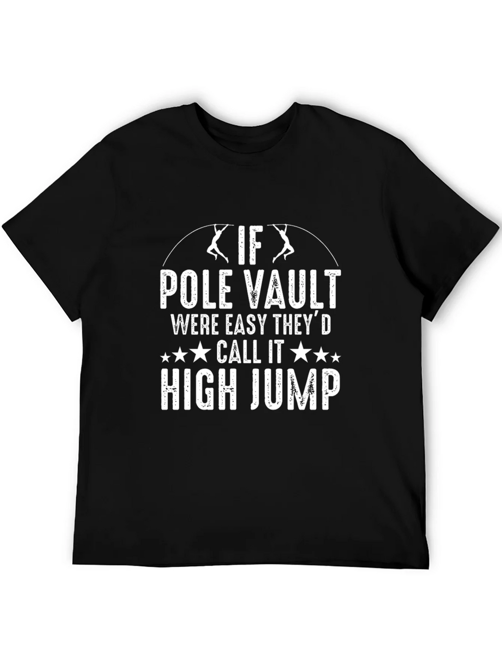 Pole Vault High Jump Graphic Tee Shirt product image 8