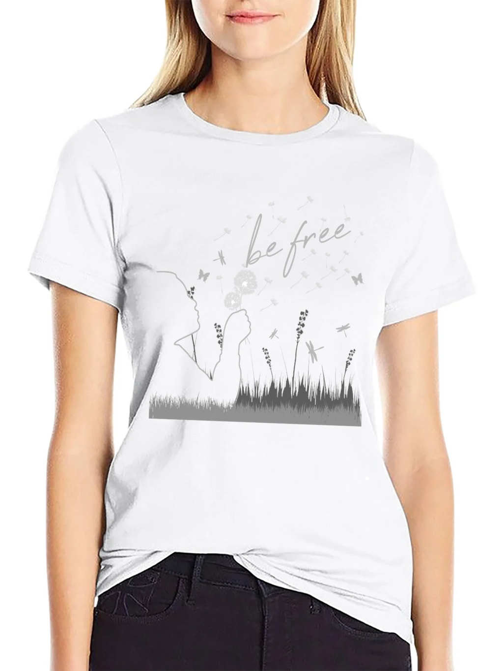 Be Free Dandelion T-Shirt - Soft Cotton Blend product image 11