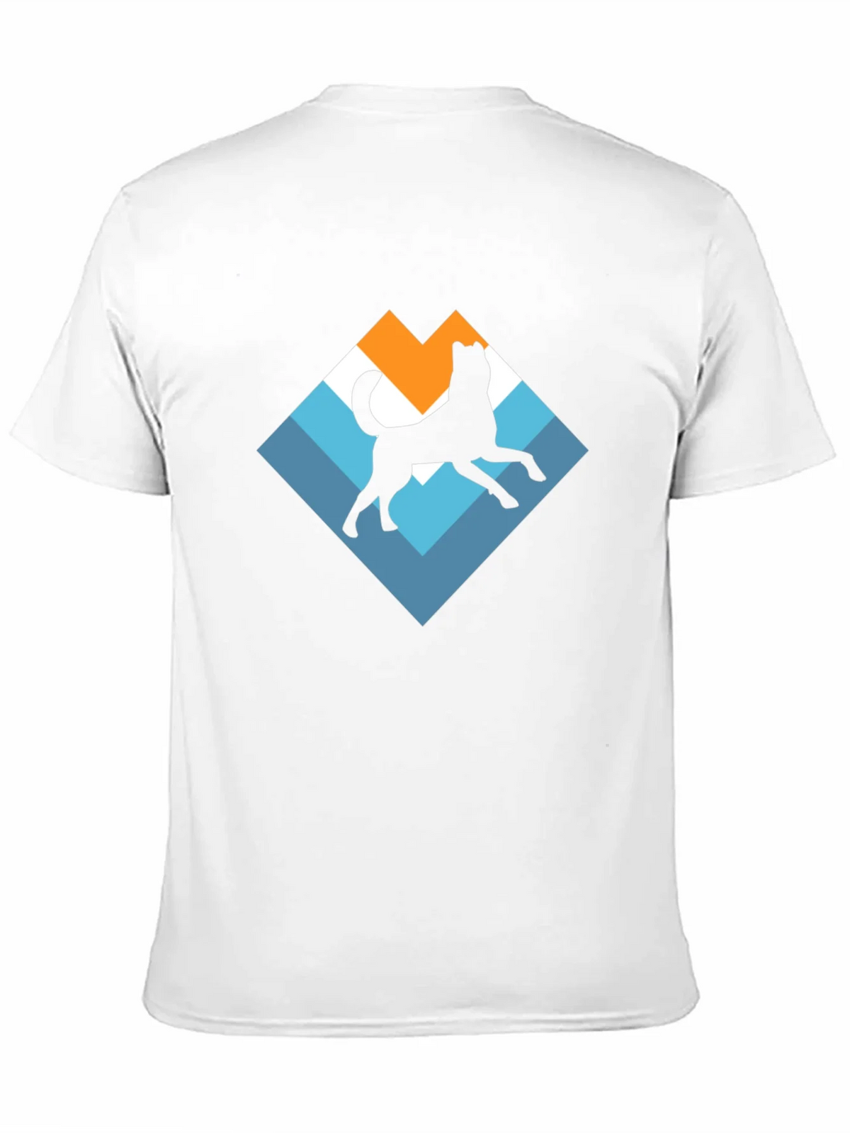 Dog Silhouette Graphic Tee - Black product image 2