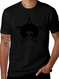 Afro Star Graphic Black T-Shirt product image 1