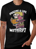Imagine A Life Without Books T-Shirt product image 1