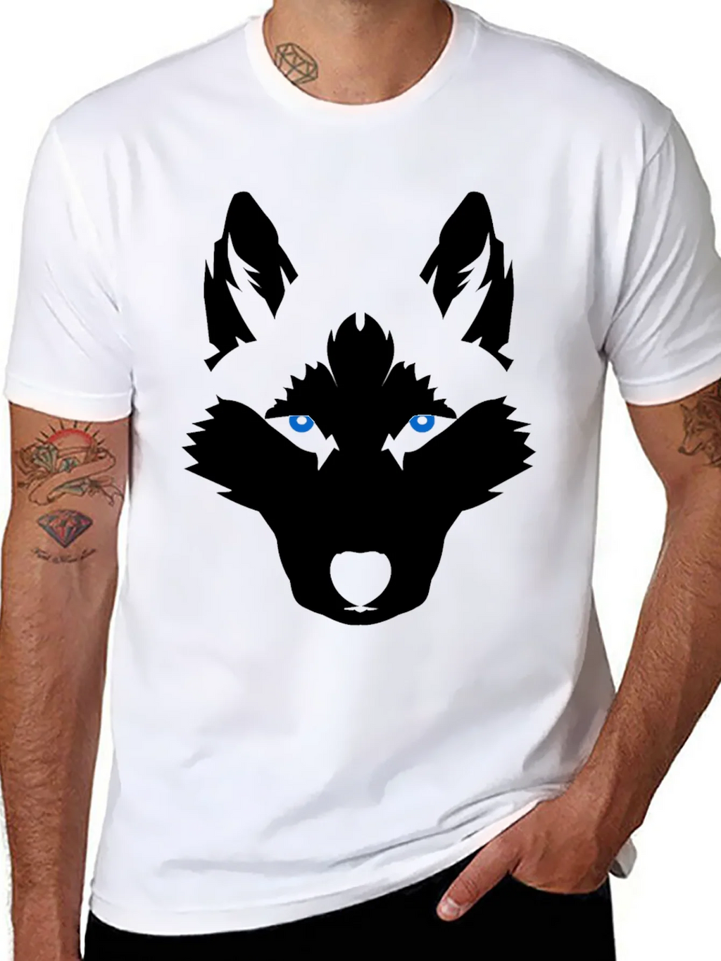 Wolf Graphic T-Shirt - Bold Animal Print product image 10