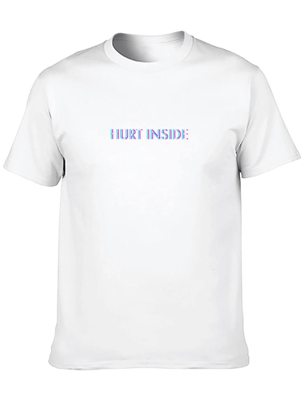 Hurt Inside Graphic Print Crewneck T-Shirt product image 12