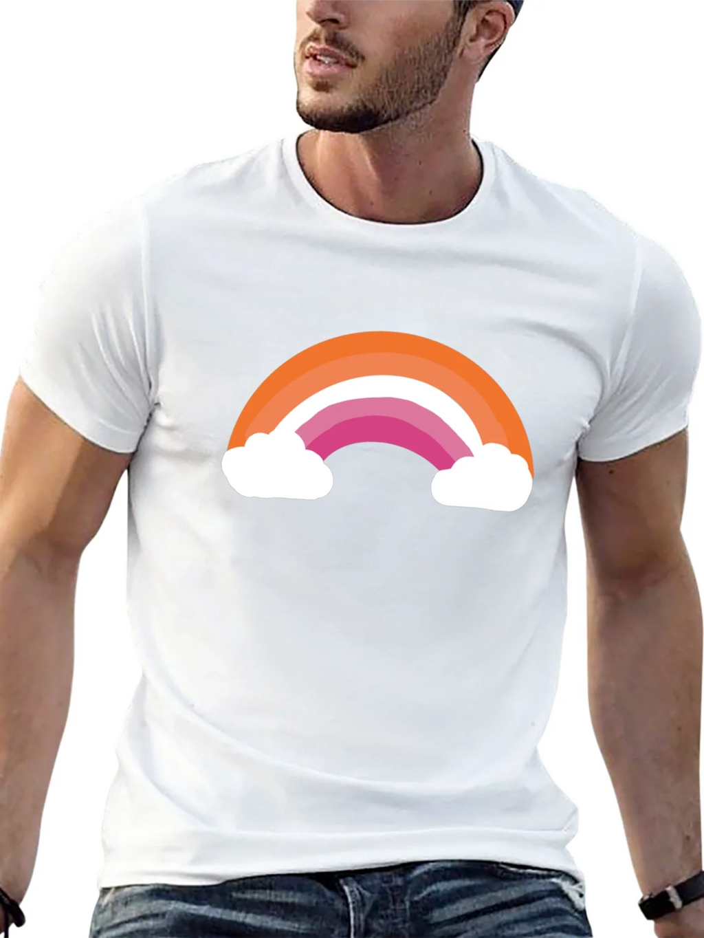 Lesbian Pride Rainbow T-Shirt product image 4