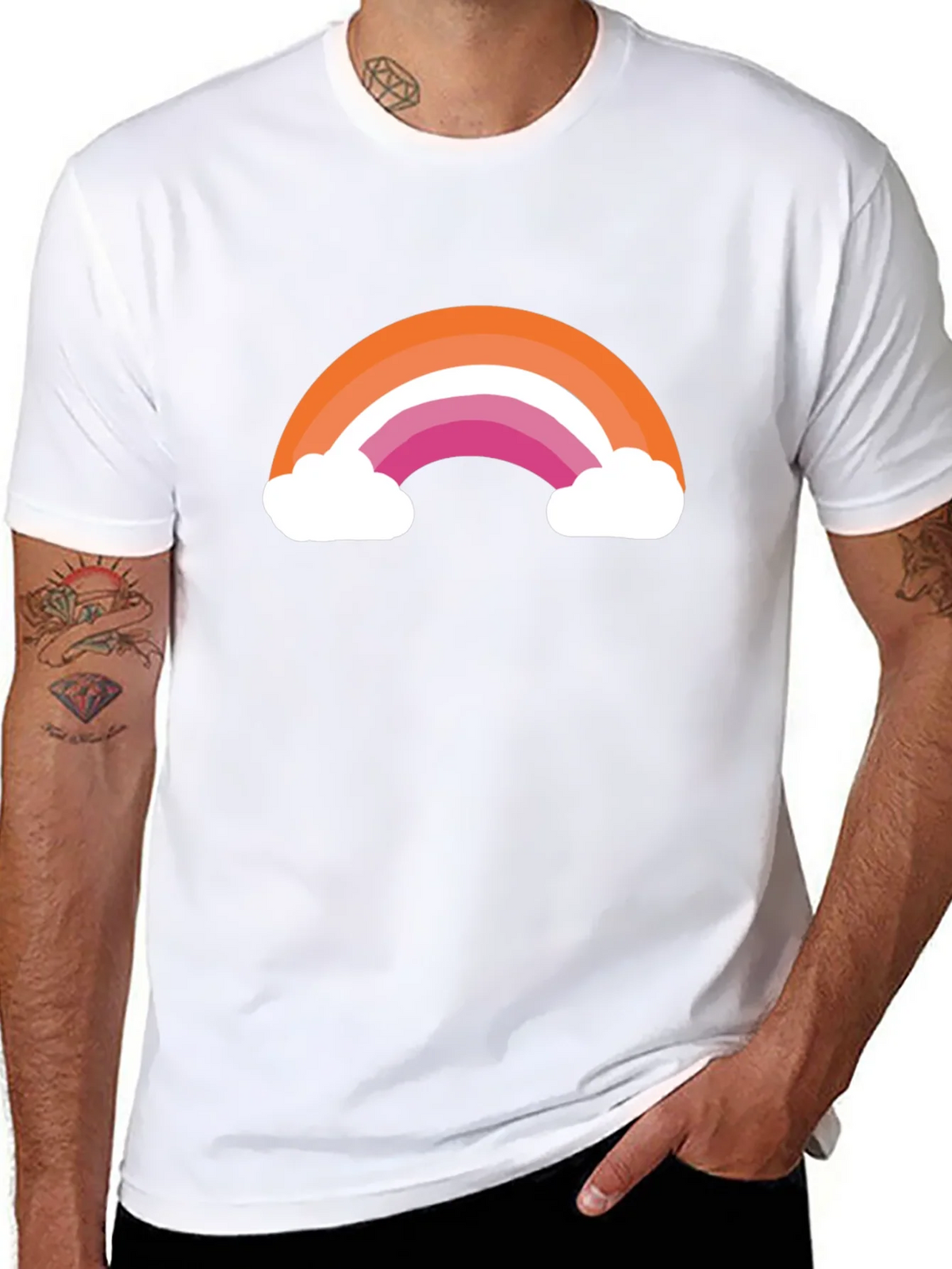 Lesbian Pride Rainbow T-Shirt product image 10