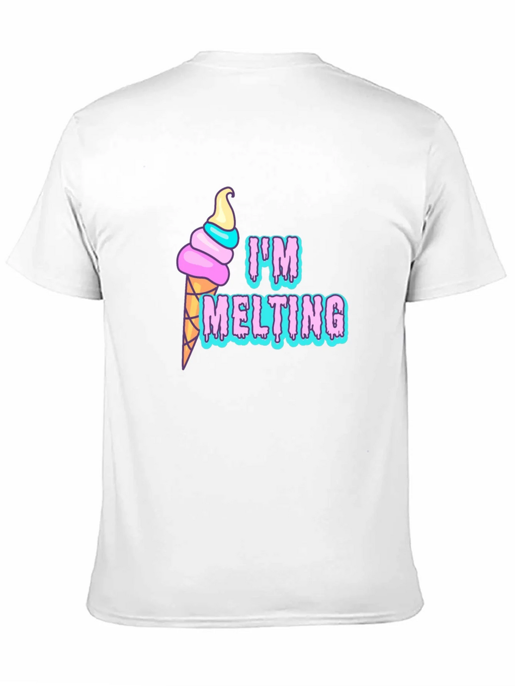Im Melting Graphic T-Shirt - Black Tee product image 2