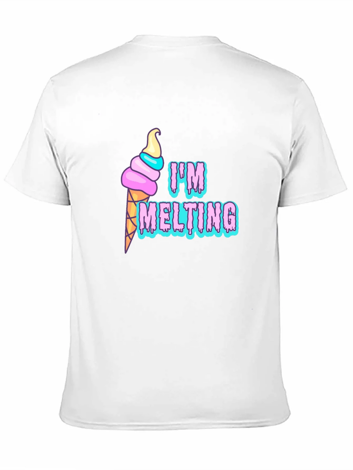 Im Melting Graphic T-Shirt - Black Tee product image 2