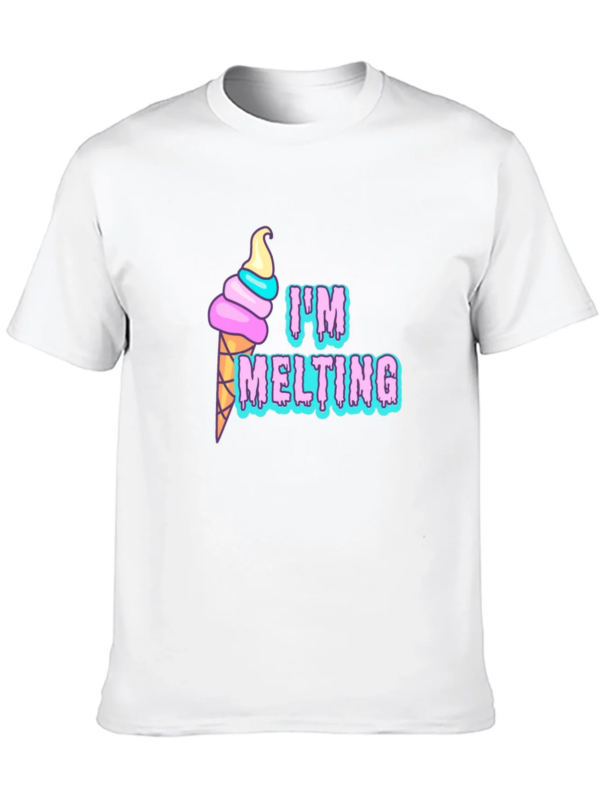 Im Melting Graphic T-Shirt - Black Tee product image 12