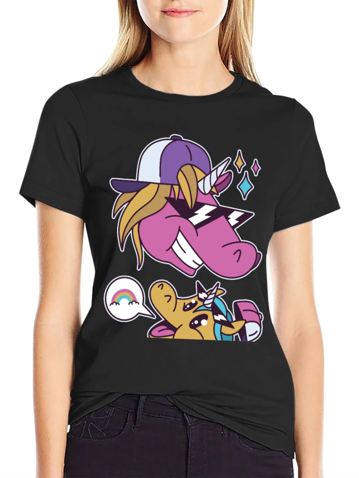 Cool Unicorn Graphic Tee product image 5