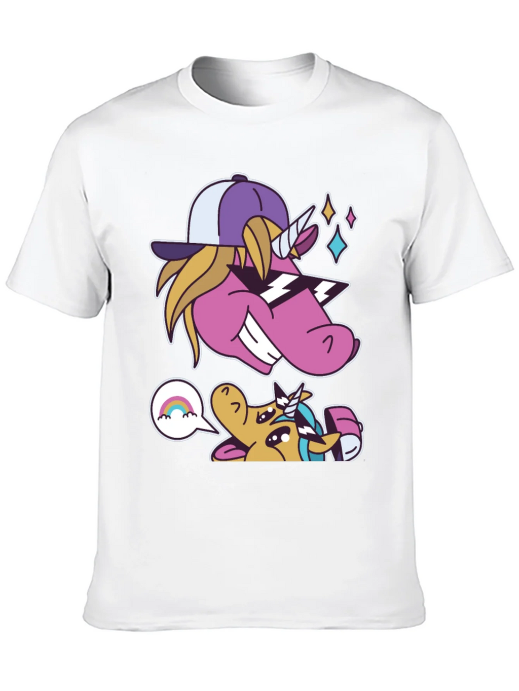 Cool Unicorn Graphic Tee product image 12