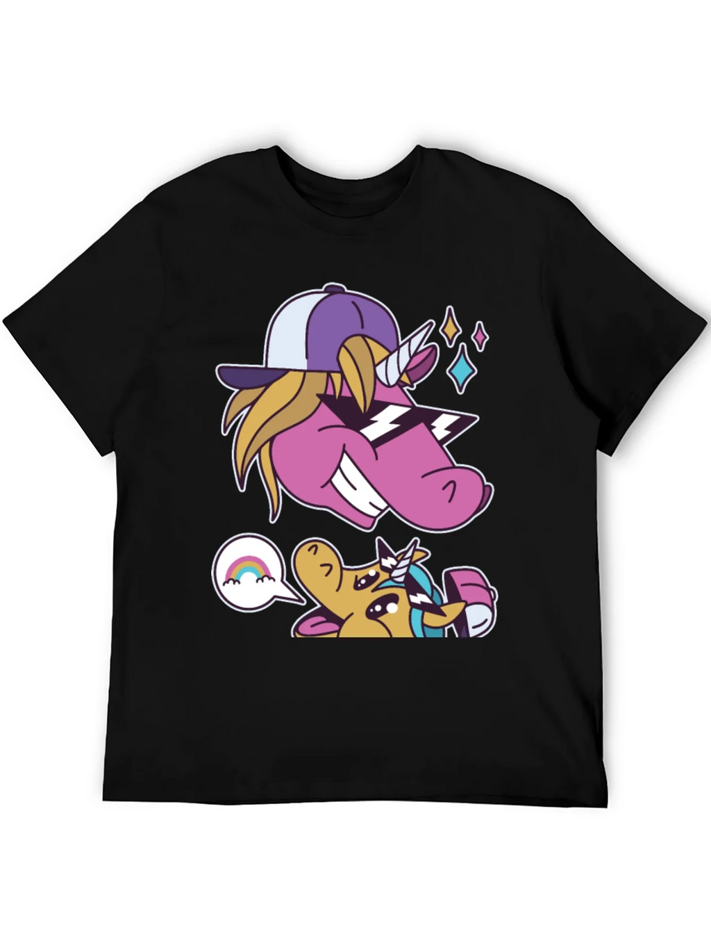 Cool Unicorn Graphic Tee product image 8