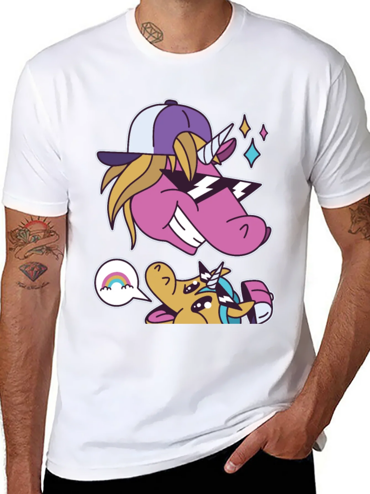 Cool Unicorn Graphic Tee product image 10