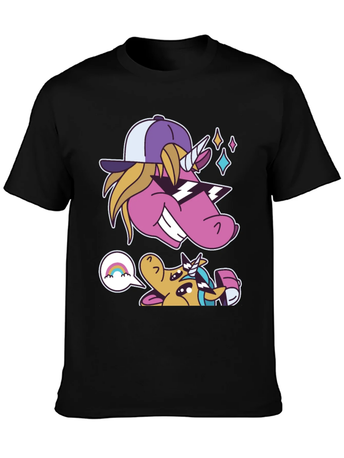 Cool Unicorn Graphic Tee product image 6