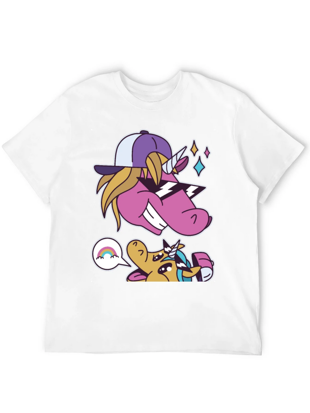 Cool Unicorn Graphic Tee product image 3