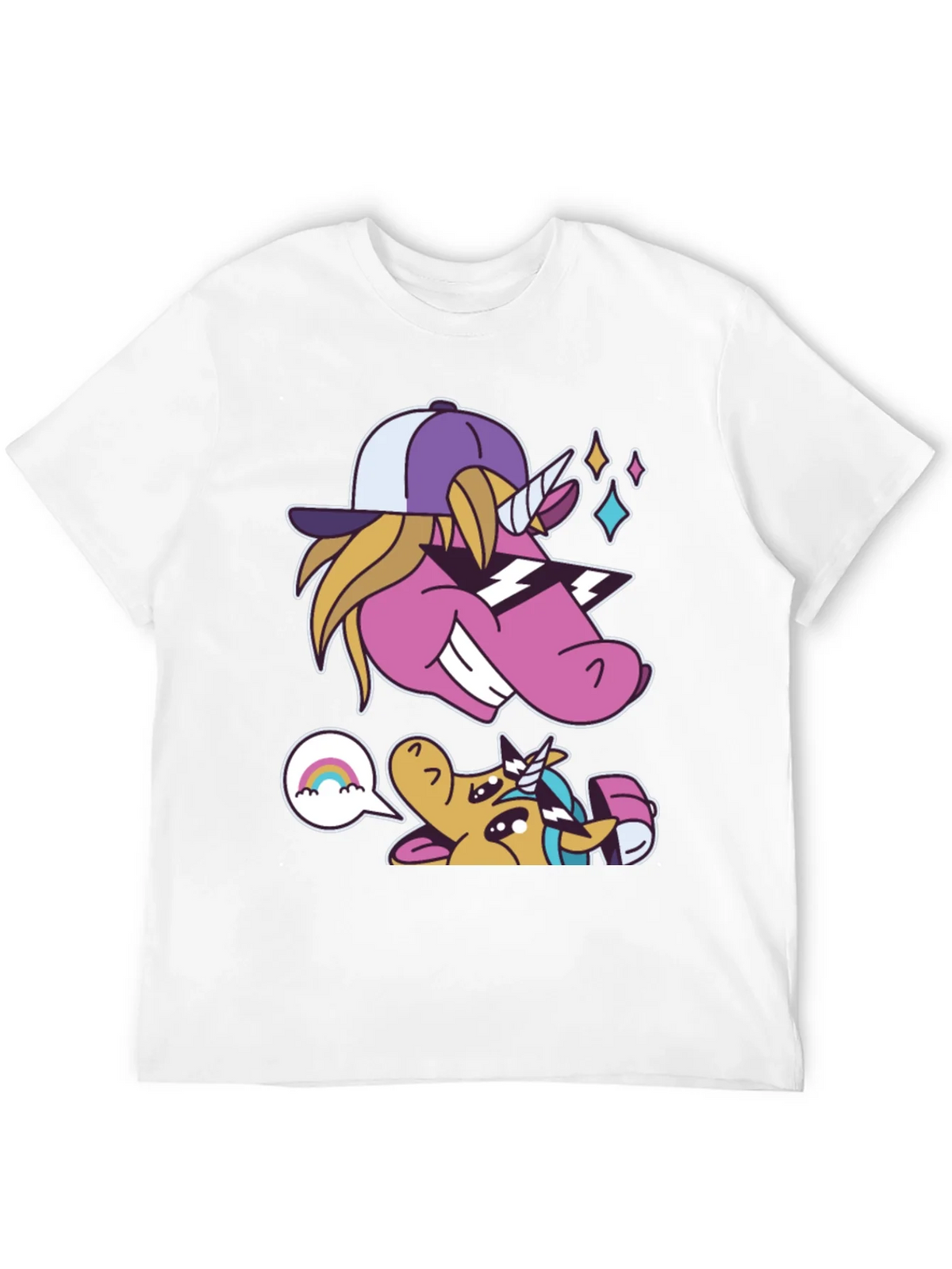Cool Unicorn Graphic Tee product image 3