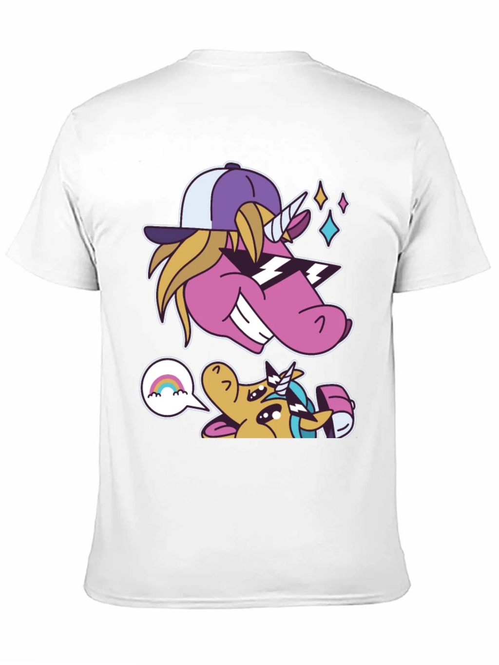 Cool Unicorn Graphic Tee product image 2