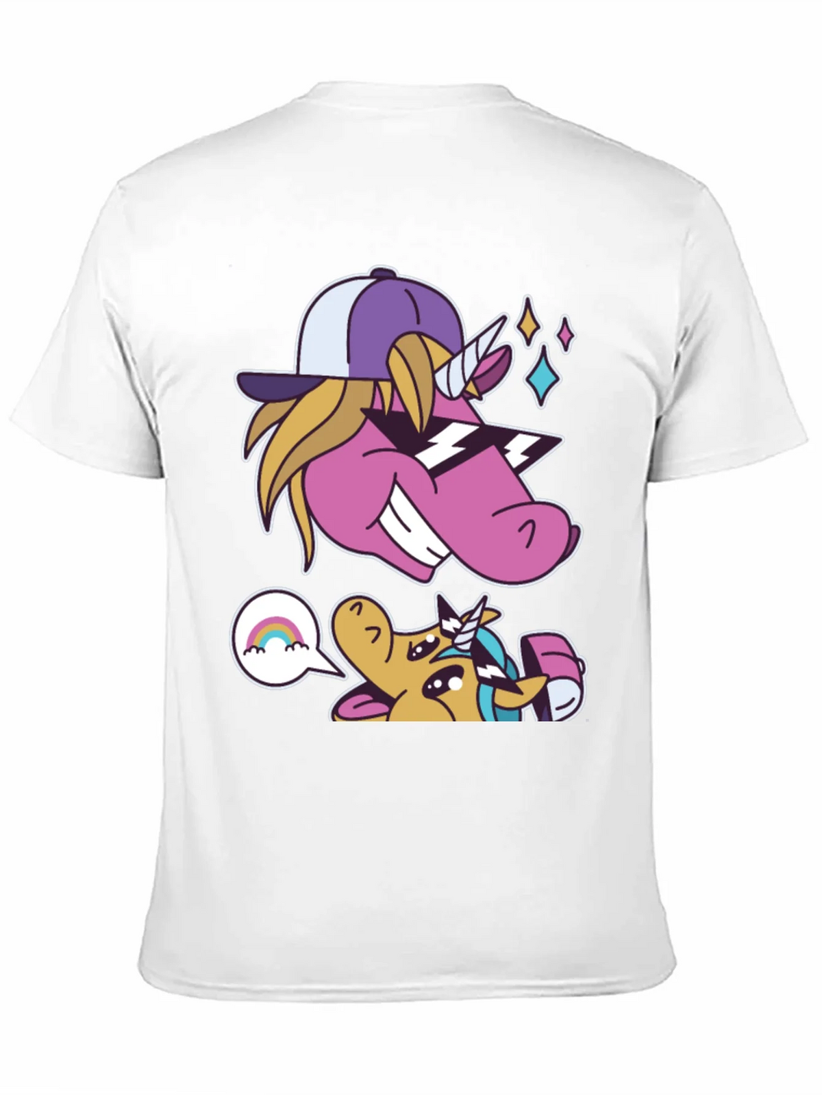 Cool Unicorn Graphic Tee product image 2