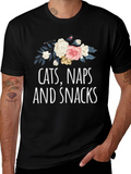 Cats Naps and Snacks T-Shirt product image 1